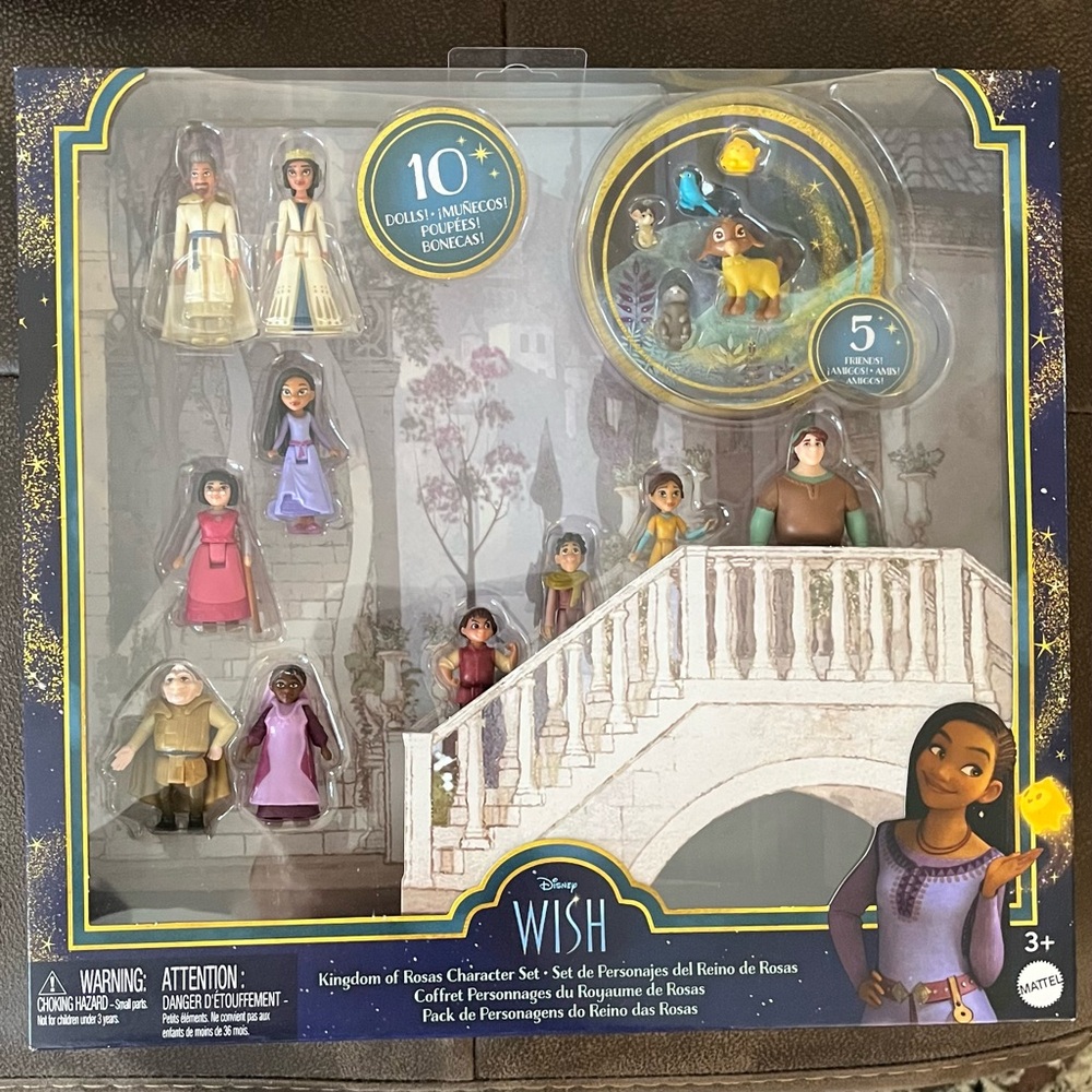 Disney Wish Kingdom Of Rosas Character Set